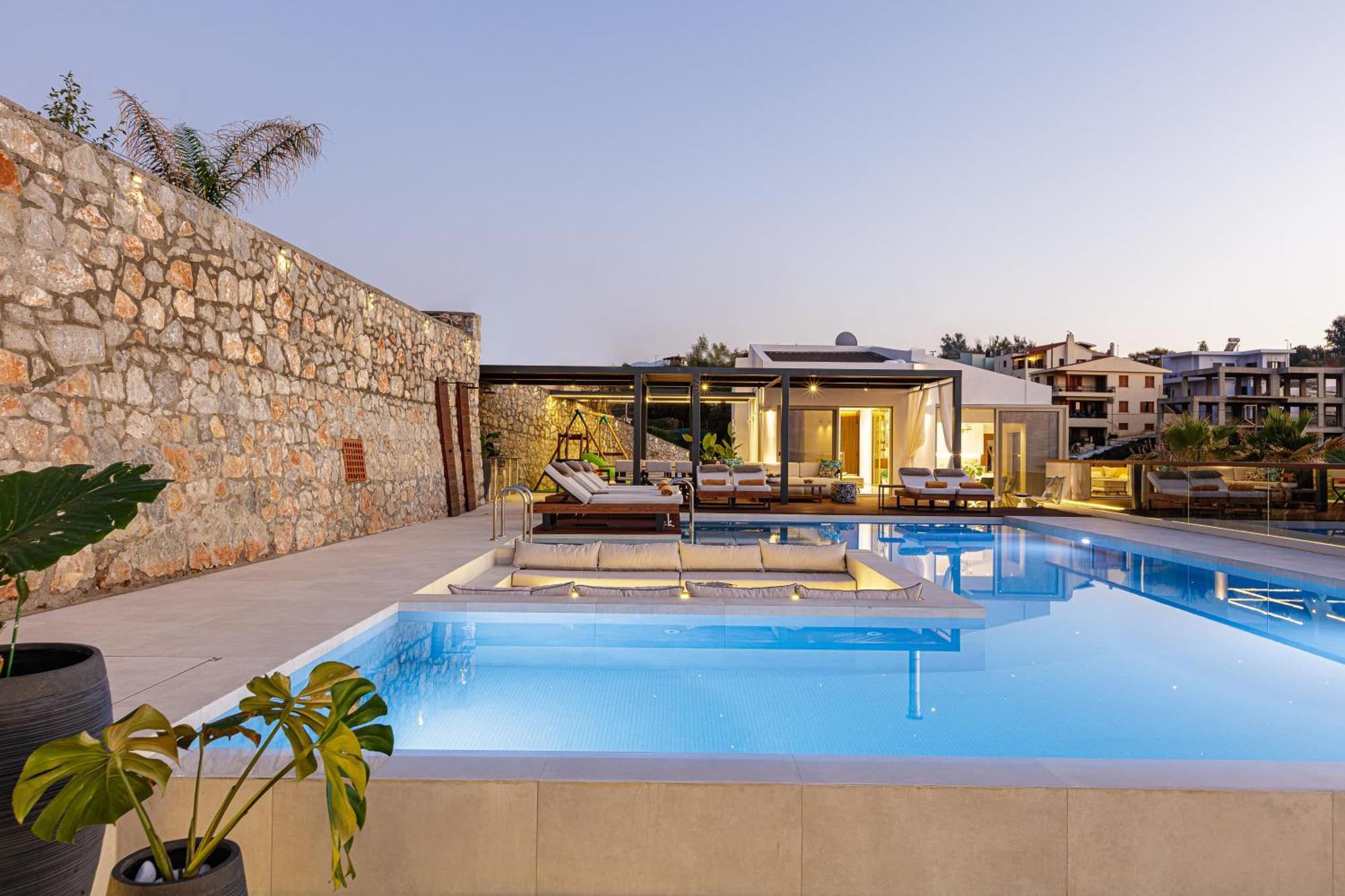 Zillion Villa Pánormos Buitenkant foto